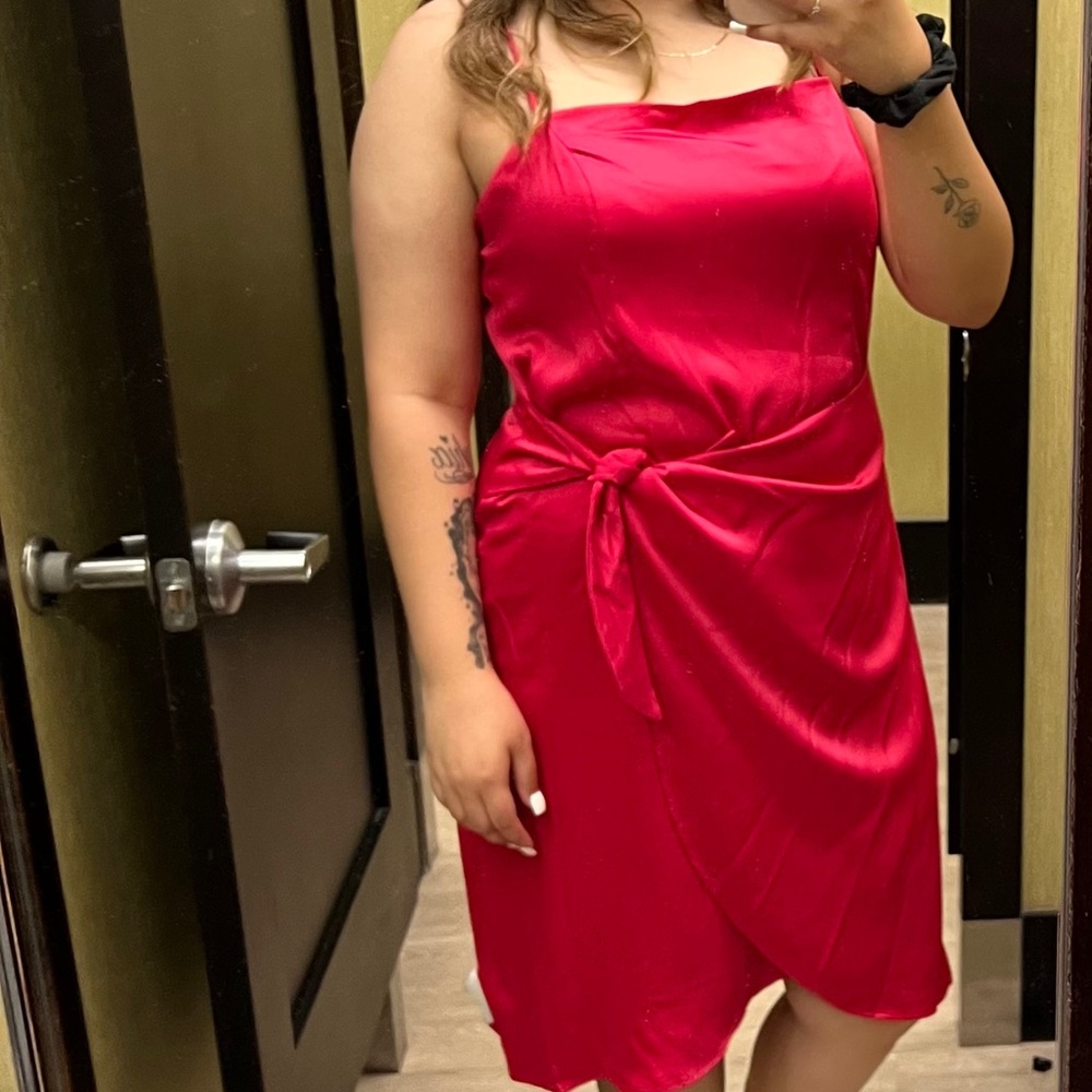 Silk dress